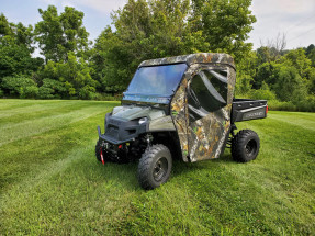 Polaris Ranger Full-Size 570 3-Passenger - Full Cab Enclosure for Hard Windshield Polaris Ranger Full-Size 570 3-Passenger - Full Cab Enclosure for Hard Windshield