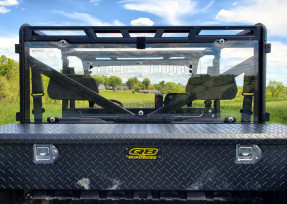 Polaris Ranger 900/1000 - Lexan Back Panel w/Vent Option Polaris Ranger 900/1000 - Lexan Back Panel w/Vent Option