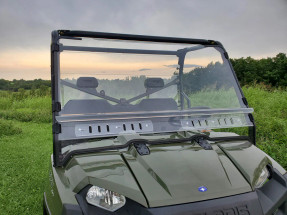 Polaris Ranger Crew 1000 - 2 Pc Scratch-Resistant Windshield w/Vent and Clamp Options Polaris Ranger Crew 1000 - 2 Pc Scratch-Resistant Windshield w/Vent and Clamp Options