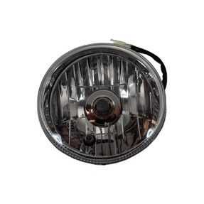 The image showcases the Headlight Assembly for Lucky / Lucky 2, a premium replacement part designed to enhance visibility and style. The headlight features a sleek, modern design that seamlessly integrates with Lucky and Lucky 2 vehicles. Its durable construction ensures long-lasting performance, while the easy installation process makes it a convenient upgrade or replacement option. Perfect for improving nighttime visibility and adding a touch of sophistication to your vehicle. The image showcases the Headlight Assembly for Lucky / Lucky 2, a premium replacement part designed to enhance visibility and style. The headlight features a sleek, modern design that seamlessly integrates with Lucky and Lucky 2 vehicles. Its durable construction ensures long-lasting performance, while the easy installation process makes it a convenient upgrade or replacement option. Perfect for improving nighttime visibility and adding a touch of sophistication to your vehicle.