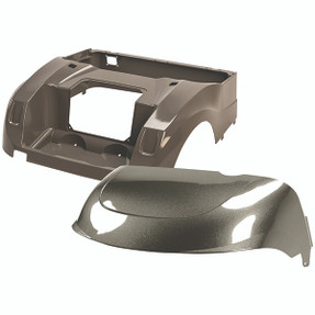 DoubleTake Factory 2-Piece Body Kit for E-Z-GO RXV - Complete front and rear graphite replacement panels with exact OEM fitment. High-impact polypropylene construction for superior durability. DoubleTake Factory 2-Piece Body Kit for E-Z-GO RXV - Complete front and rear graphite replacement panels with exact OEM fitment. High-impact polypropylene construction for superior durability.