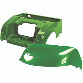 DoubleTake Factory 2-Piece Body Kit for E-Z-GO RXV - Complete front and rear lime replacement panels with exact OEM fitment. High-impact polypropylene construction for superior durability. DoubleTake Factory 2-Piece Body Kit for E-Z-GO RXV - Complete front and rear lime replacement panels with exact OEM fitment. High-impact polypropylene construction for superior durability.