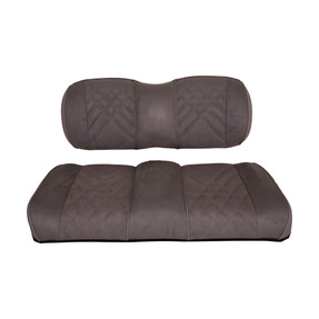 Premium RedDot® Pewter Suede Front Seat Assemblies for EZGO TXT Premium RedDot® Pewter Suede Front Seat Assemblies for EZGO TXT