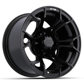 12″ GTW® Spyder Matte Black Wheel 12″ GTW® Spyder Matte Black Wheel