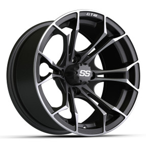 14″ GTW® Spyder Matte Grey Wheel 14″ GTW® Spyder Matte Grey Wheel