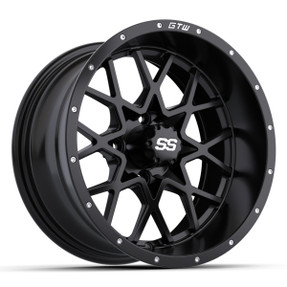 14″ GTW® Vortex Matte Black Wheel 14″ GTW® Vortex Matte Black Wheel