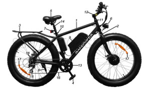 BATTERY 350W SAMSUNG 36V 10Ah BATTERY 350W SAMSUNG 36V 10Ah