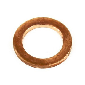 (05) Hammerhead Washer, M10 Copper Crush Washer for Oil Cooler (05) Hammerhead Washer, M10 Copper Crush Washer for Oil Cooler