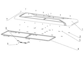 (06) Kandi Kruiser Handrail of Roof (06) Kandi Kruiser Handrail of Roof