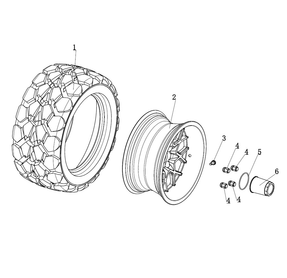 (03) Kandi Kruiser Tire Valve (03) Kandi Kruiser Tire Valve