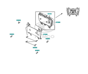 2022 KYMCO UXV 700i (Speedometer) 2022 KYMCO UXV 700i (Speedometer)