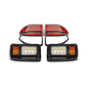 DoubleTake Phantom Deluxe Street Legal LED Light Kit with Black Bezel, Club Car Precedent 04+ DoubleTake Phantom Deluxe Street Legal LED Light Kit with Black Bezel, Club Car Precedent 04+