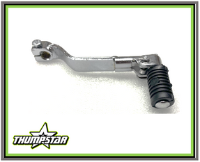 Gear Shift Lever | Fits Thumpstar V5 Models: TSB110, TSK110, TSC125, TSC125, TSX125, TSX140, TSX212. Fits Most Other Motorcycles With a 12mm Shaft. Gear Shift Lever | Fits Thumpstar V5 Models: TSB110, TSK110, TSC125, TSC125, TSX125, TSX140, TSX212. Fits Most Other Motorcycles With a 12mm Shaft.