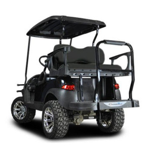 MadJax Genesis 300 with Deluxe Black Aluminum Rear Flip Seat - Club Car Precedent 2004-Up MadJax Genesis 300 with Deluxe Black Aluminum Rear Flip Seat - Club Car Precedent 2004-Up