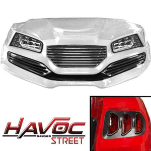 Yamaha G29/Drive HAVOC Street Body Kit in White (Years 2007-2016) Yamaha G29/Drive HAVOC Street Body Kit in White (Years 2007-2016)