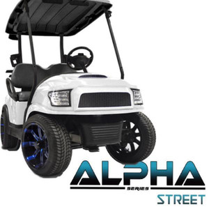 Club Car Precedent ALPHA Street Front Cowl Kit in White (Years 2004-Up) Club Car Precedent ALPHA Street Front Cowl Kit in White (Years 2004-Up)
