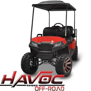 Yamaha G29/Drive HAVOC Off-Road Front Cowl Kit in Red (Years 2007-2016) Yamaha G29/Drive HAVOC Off-Road Front Cowl Kit in Red (Years 2007-2016)