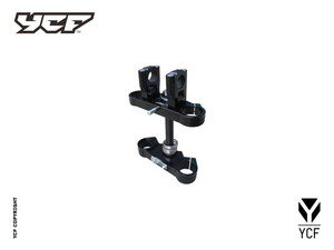 (25) TRIPLE CLAMPS 45/48 - (MULTIPLE COLORS)