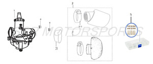 Carburetor SSR TR140/TR160/TR170/TX160/TX170 Carburetor SSR TR140/TR160/TR170/TX160/TX170