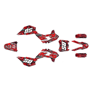 Graphics Kit for Kayo TT 125 (2021+) Snagged Series