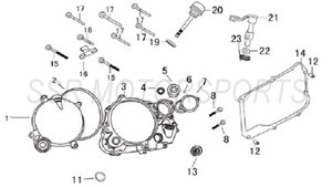 (TR170) Full Engine Parts Schematics (TR170) Full Engine Parts Schematics