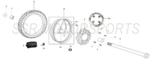 WHEEL BEARING (15MM AXLE) (TR110/TR125/TR125BW/TR140/TR140BW/TR160/TR170/TX160/TX170/SR150) WHEEL BEARING (15MM AXLE) (TR110/TR125/TR125BW/TR140/TR140BW/TR160/TR170/TX160/TX170/SR150)