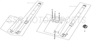 FORK/DUST SEAL SET SSR TX160/TX170 FORK/DUST SEAL SET SSR TX160/TX170