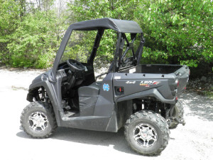 Kymco 450 - Vinyl Windshield/Top Combo Kymco 450 - Vinyl Windshield/Top Combo