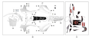 SSR SR150 Complete Plastic Kit (White) (2020 & Newer) SSR SR150 Complete Plastic Kit (White) (2020 & Newer)