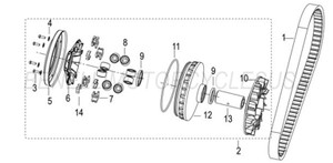 Benelli Zafferano Front Drive Clutch (Free Shipping) Benelli Zafferano Front Drive Clutch (Free Shipping)