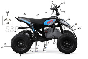 SSR ABT-E350R Parts Schematics SSR ABT-E350R Parts Schematics