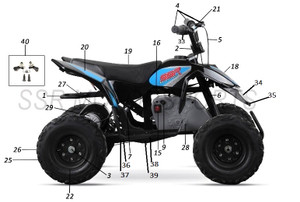 SSR ABT-E350 Parts Schematics SSR ABT-E350 Parts Schematics