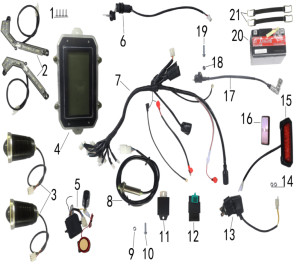 (06) ATV Ignition Key Switch (Mudhawk 10) (06) ATV Ignition Key Switch (Mudhawk 10)
