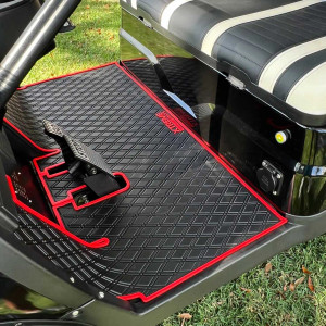 ICON Compatible Golf Cart Floor Mat ICON Compatible Golf Cart Floor Mat