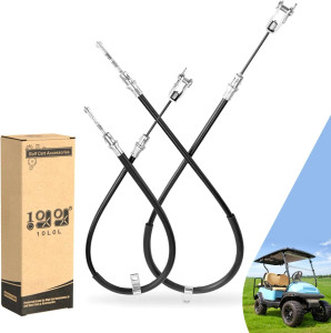 Golf Cart Brake Cable Set for Club Car Precedent 2008-up - 10L0L Golf Cart Brake Cable Set for Club Car Precedent 2008-up - 10L0L