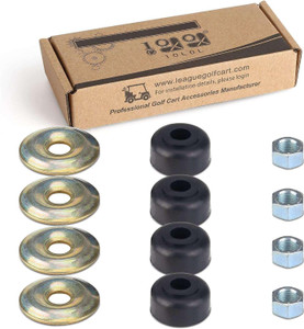 Golf Car Shock Bushings for EZGO TXT & Club Car DS Precedent Golf Car Shock Bushings for EZGO TXT & Club Car DS Precedent