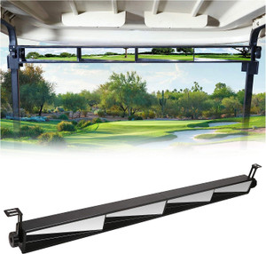Universal Golf Cart 4 Panel & 5 Panel Rearview Mirror | Plate Mirror Kit Universal Golf Cart 4 Panel & 5 Panel Rearview Mirror | Plate Mirror Kit