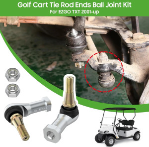 Golf Cart Tie Rod End Kit for EZGO TXT Electric & Gas Golf Cart 2001-Up Golf Cart Tie Rod End Kit for EZGO TXT Electric & Gas Golf Cart 2001-Up