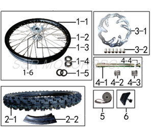 FRONT & REAR WHEEL ASSEMBLY PACKAGE SSR SR300 (FREE SHIPPING) FRONT & REAR WHEEL ASSEMBLY PACKAGE SSR SR300 (FREE SHIPPING)