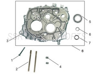 Cylinder Stud for SSR SR150, SR189, XD150 Cylinder Stud for SSR SR150, SR189, XD150