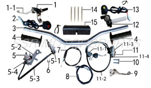 Clutch Perch Assembly for SSR SR150, SR189, SR300s Clutch Perch Assembly for SSR SR150, SR189, SR300s