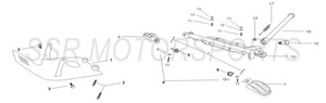 Footpeg Mounting Bracket for SSR TR140, TR140BW, TR160, TR170 Footpeg Mounting Bracket for SSR TR140, TR140BW, TR160, TR170