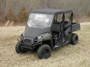 Polaris Ranger Mid-Size Crew - Vinyl Windshield/Top Combo Polaris Ranger Mid-Size Crew - Vinyl Windshield/Top Combo