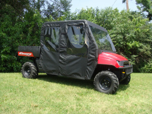 Polaris Ranger Crew 700 (2008-2009) - Full Cab Enclosure for Hard Windshield Polaris Ranger Crew 700 (2008-2009) - Full Cab Enclosure for Hard Windshield
