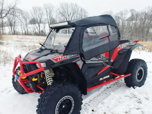 Polaris RZR 1000 - Full Cab Enclosure for Hard Windshield Polaris RZR 1000 - Full Cab Enclosure for Hard Windshield