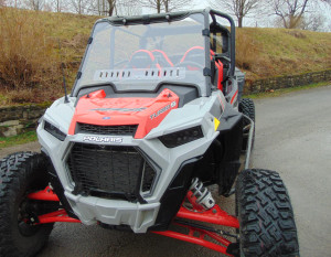 Polaris RZR XP 4 1000/XP 4 Turbo - 1 Pc Windshield w/Clamp and Vent Options Polaris RZR XP 4 1000/XP 4 Turbo - 1 Pc Windshield w/Clamp and Vent Options
