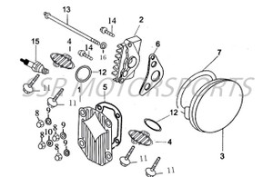 Engine Internal Parts Schematics (SR125R/SR125RB) Engine Internal Parts Schematics (SR125R/SR125RB)