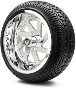 MODZ® Fury 14" Golf Cart Wheels and Arisun Cruze (205/30-14) Low Profile DOT Golf Cart Tires Combo - Set of 4 MODZ® Fury 14" Golf Cart Wheels and Arisun Cruze (205/30-14) Low Profile DOT Golf Cart Tires Combo - Set of 4
