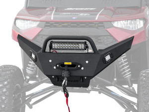 12,000LB Winch-Ready Front Bumper for Polaris Ranger XP 1000 12,000LB Winch-Ready Front Bumper for Polaris Ranger XP 1000