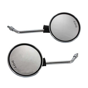 The image showcases the Left & Right Mirror Set for Lucky / Lucky 2, a premium replacement accessory designed to enhance safety and style. The mirrors feature a modern, sleek design that seamlessly integrates with Lucky and Lucky 2 scooters. Their durable construction ensures long-lasting performance, while the M8x1.25 mounting thread guarantees a secure and easy installation. Perfect for improving rearview visibility and adding a touch of sophistication to your scooter. The image showcases the Left & Right Mirror Set for Lucky / Lucky 2, a premium replacement accessory designed to enhance safety and style. The mirrors feature a modern, sleek design that seamlessly integrates with Lucky and Lucky 2 scooters. Their durable construction ensures long-lasting performance, while the M8x1.25 mounting thread guarantees a secure and easy installation. Perfect for improving rearview visibility and adding a touch of sophistication to your scooter.